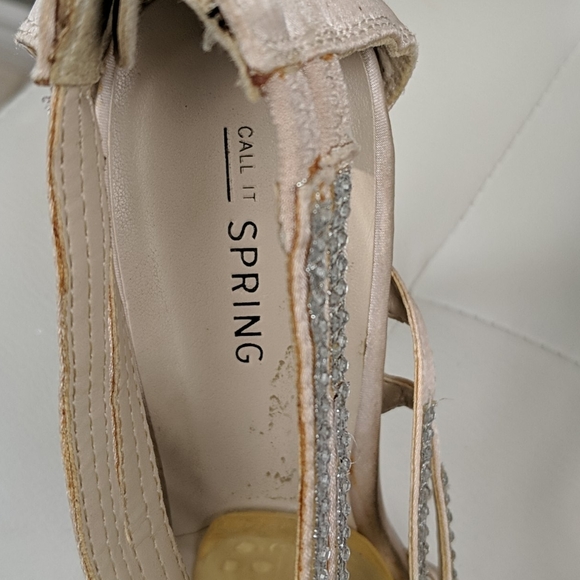 Spring pink platform heels - Picture 9 of 9